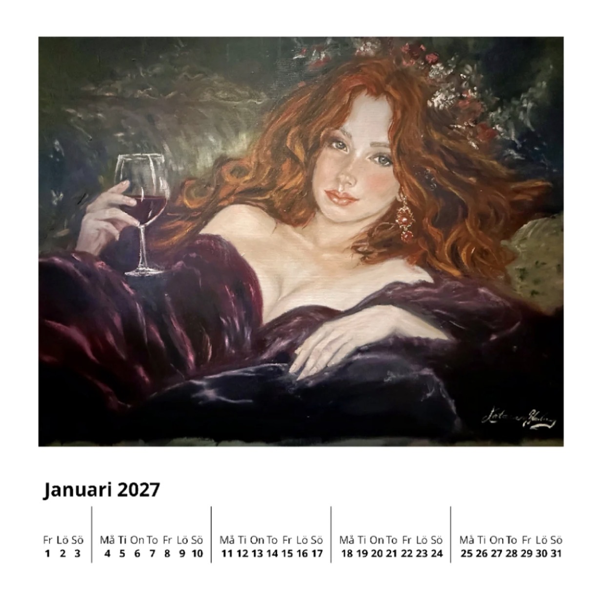 Årskalender 2027 - Bild 2
